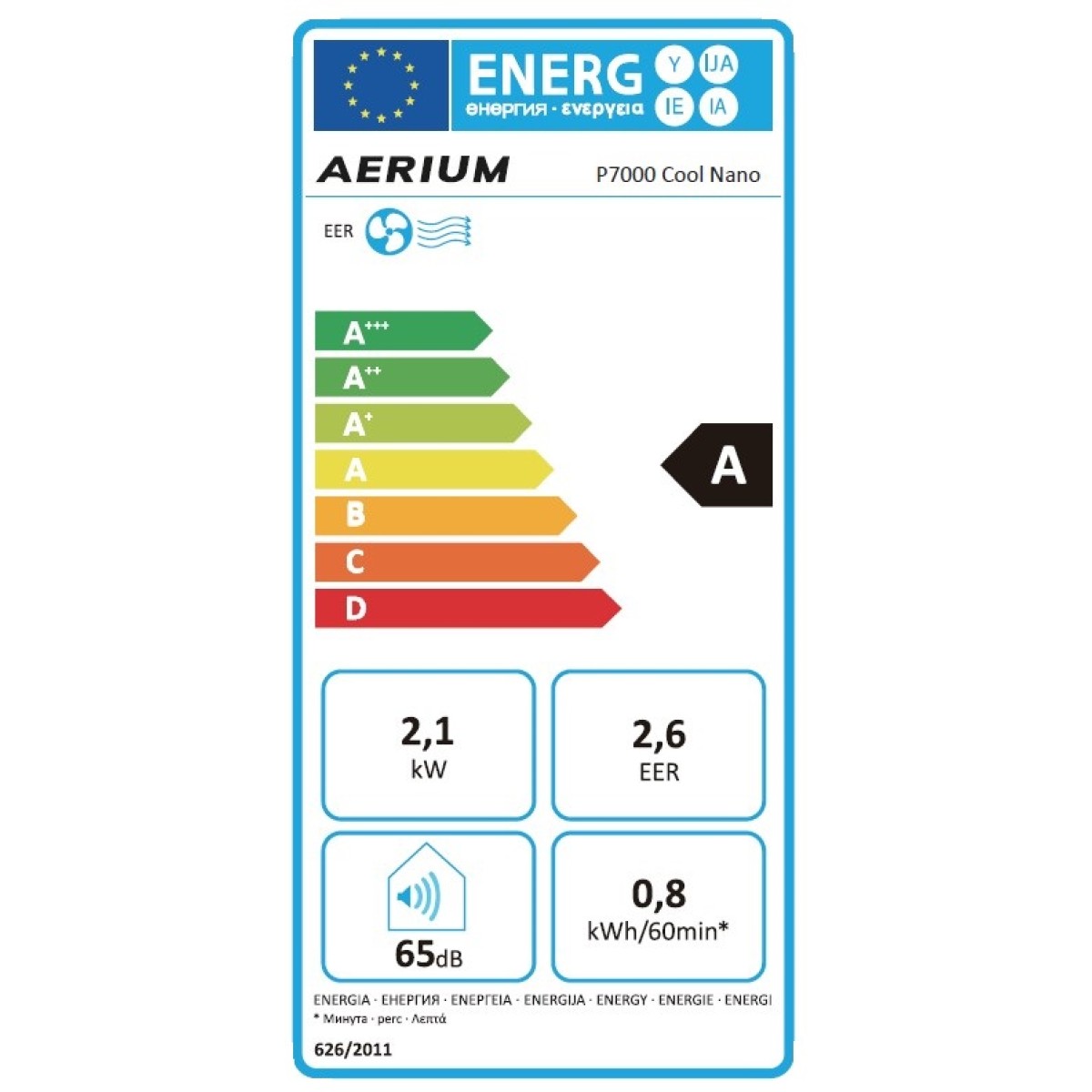 Klimatyzator przenośny AERIUM P7000 Cool Nano