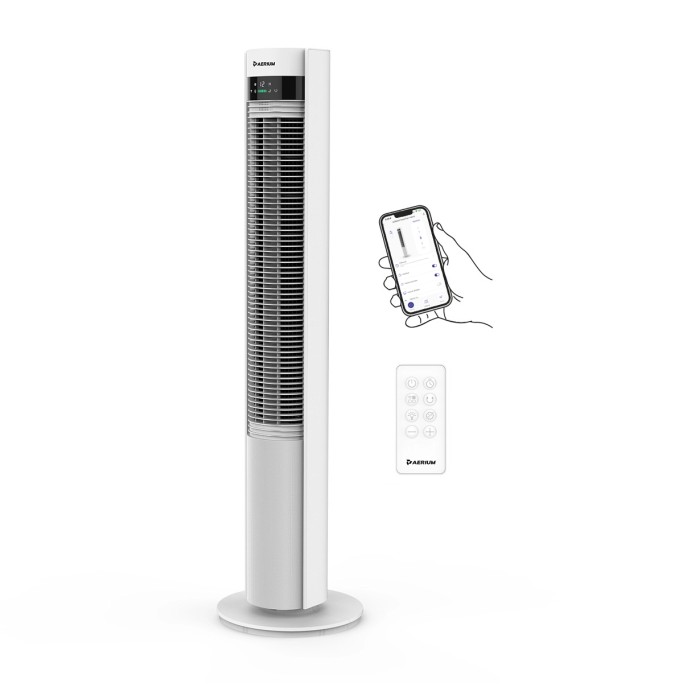 Kolumnowy wentylator AERIUM SilentTower IonWIFI AF500