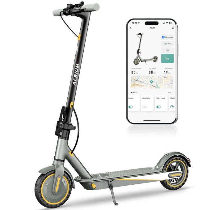 Hulajnoga elektryczna AERIUM T350 PRO czarna