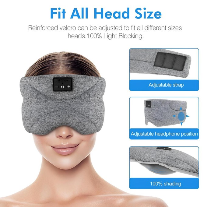 Maska na oczy do spania AERIUM ZENSLEEP SK-29FD