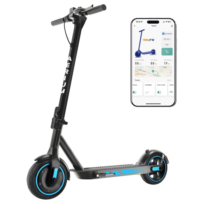 Hulajnoga elektryczna AERIUM MaxRide T500 niebieska