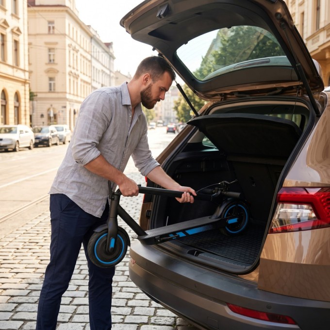 Hulajnoga elektryczna AERIUM MaxRide T500 niebieska