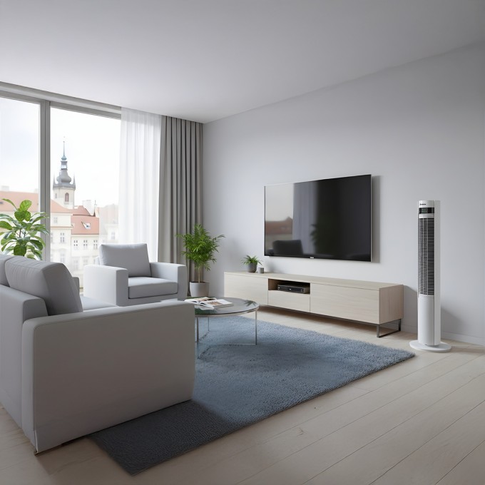 Kolumnowy wentylator AERIUM SilentTower IonWIFI AF500