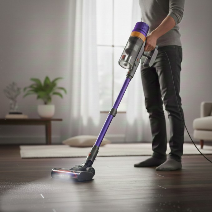 Odkurzacz pionowy bezworkowy zasilany przewodem AERIUM TurboClean AC500